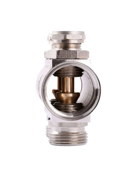 Колектор для теплої підлоги ECO 001С 4 виходи, з регуляторами