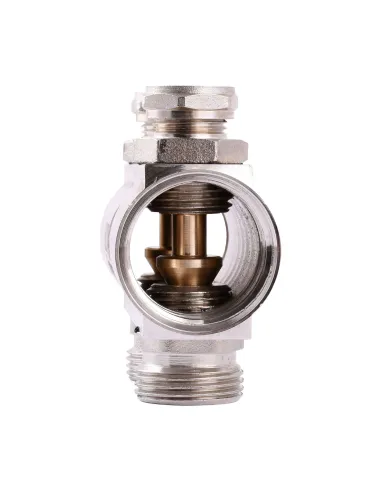 Колектор для теплої підлоги ECO 001С 7 виходів, з регуляторами