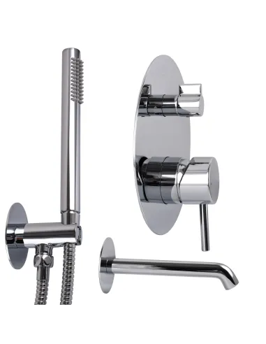 Смеситель для ванны Topaz Loft TLF 32202-H39-C скрытого монтажа