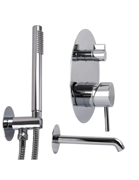 Смеситель для ванны Topaz Loft TLF 32202-H39-C скрытого монтажа