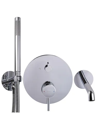 Змішувач для ванни Topaz Loft TLF 32202-H39-C прихованого монтажу