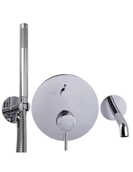 Змішувач для ванни Topaz Loft TLF 32202-H39-C прихованого монтажу Змішувач для ванни Topaz Loft TLF 32202-H39-C прихованого монтажу