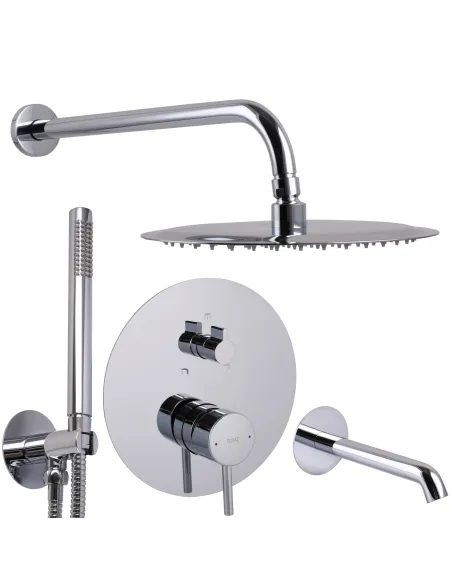 Смеситель для душа Topaz Loft TLF 32115-H39-C скрытого монтажа с душевым набором