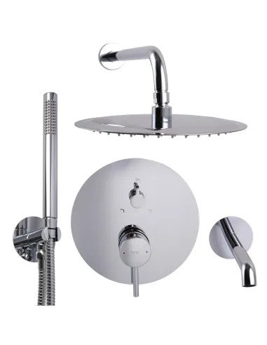 Змішувач для душу Topaz Loft TLF 32115-H39-C прихованого монтажу з душовим набором
