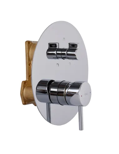 Змішувач для душу Topaz Loft TLF 32115-H39-C прихованого монтажу з душовим набором