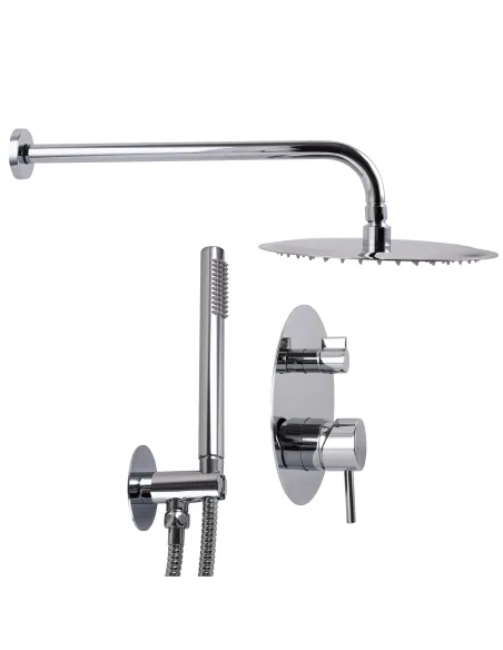 Змішувач для душу Topaz Loft TLF 32205-H39-C прихованого монтажу з душовим набором Змішувач для душу Topaz Loft TLF 32205-H39-C прихованого монтажу з душовим набором