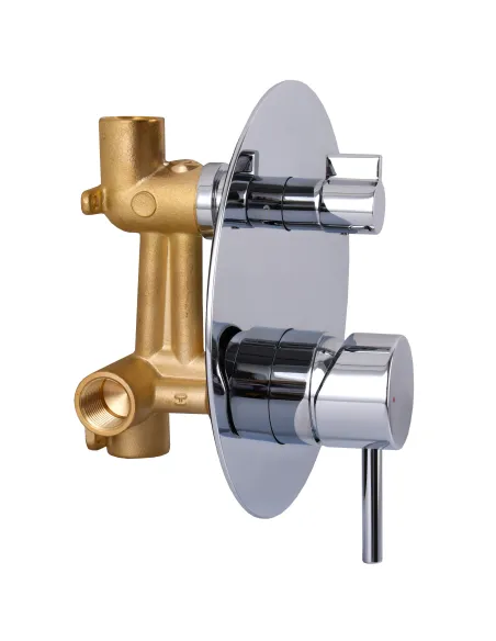 Змішувач для душу Topaz Loft TLF 32205-H39-C прихованого монтажу з душовим набором Змішувач для душу Topaz Loft TLF 32205-H39-C прихованого монтажу з душовим набором