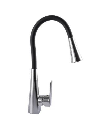Змішувач для кухні Globus Lux NIAGARA GLN-0203SM-00, з гнучким виливом