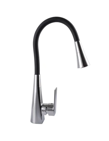 Змішувач для кухні Globus Lux NIAGARA GLN-0203SM-00, з гнучким виливом