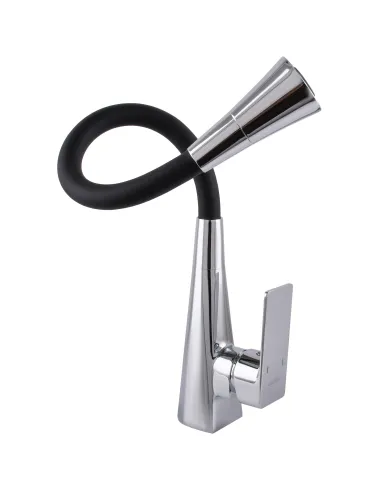 Змішувач для кухні Globus Lux NIAGARA GLN-0203SM-00, з гнучким виливом