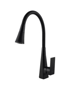 Смеситель для кухни Globus Lux NIAGARA GLN-0203SM-BB, с гибким изливом