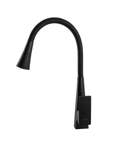 Смеситель для кухни Globus Lux NIAGARA GLN-0203SM-BB, с гибким изливом