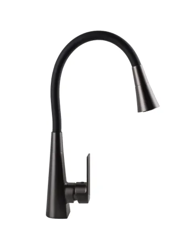 Смеситель для кухни Globus Lux NIAGARA GLN-0203SM-GP, с гибким изливом