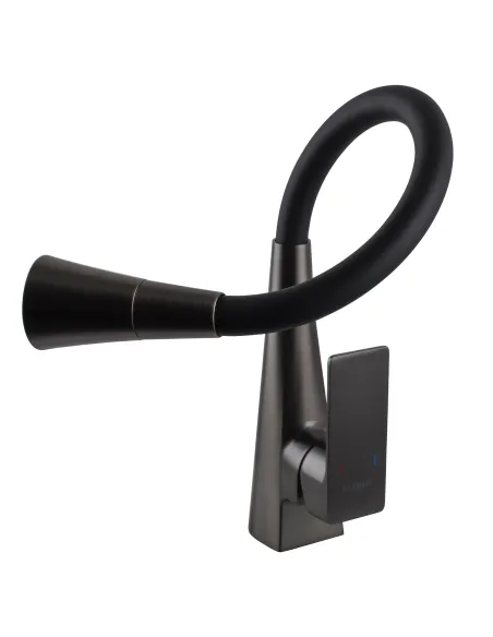 Смеситель для кухни Globus Lux NIAGARA GLN-0203SM-GP, с гибким изливом