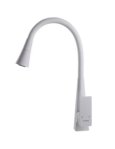 Смеситель для кухни Globus Lux NIAGARA GLN-0203SM-WM, с гибким изливом