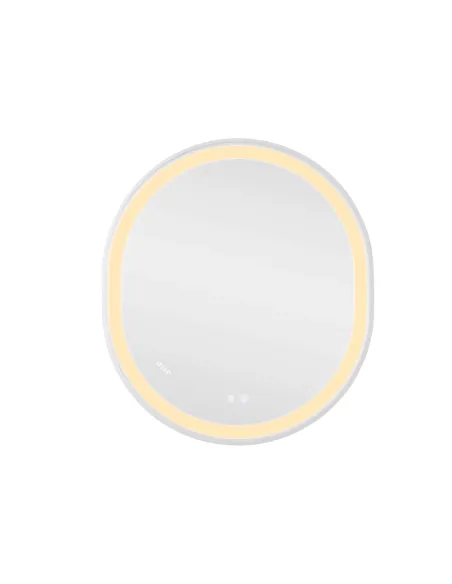 Зеркало для ванной Qtap Gemini Touch, с LED-подсветкой, с антизапотеванием