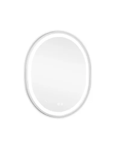 Дзеркало для ванної кімнати Qtap Gemini Touch, з LED-підсвічуванням, з антизапітнінням