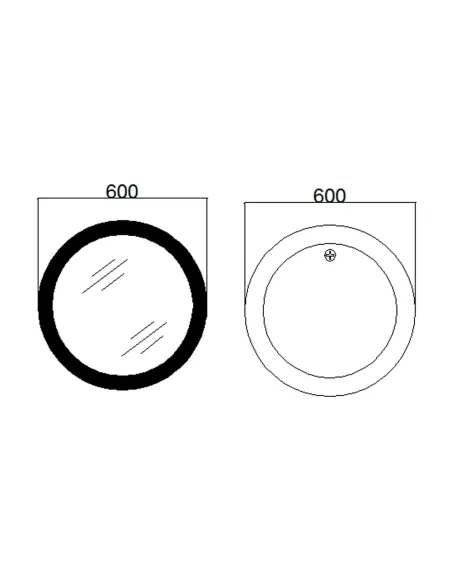 Зеркало для ванной Qtap Taurus Touch, с LED-подсветкой, с антизапотеванием Зеркало для ванной Qtap Taurus Touch, с LED-подсветкой, с антизапотеванием