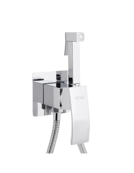 Смеситель для биде Q-Тap Swan Cascada QTSWA262CRM45567 с гигиеническим душем Смеситель для биде Q-Тap Swan Cascada QTSWA262CRM45567 с гигиеническим душем