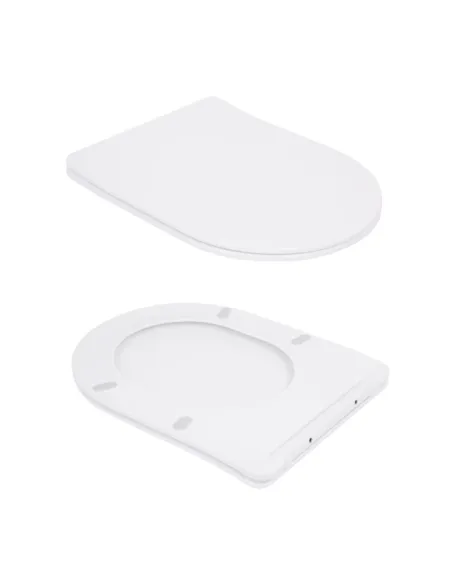 Унітаз Q-Tap Robin Ultra Quiet QT13332381AW, 520×365×365 мм, безободковий, підвісний