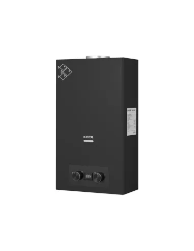 Газовая колонка Koer KWH.G0110 Black дымоходная