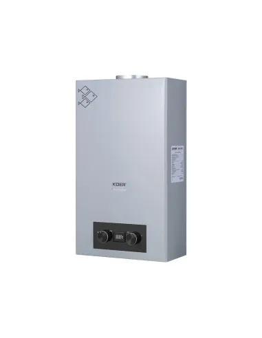 Газовая колонка Koer KWH.G0110 Gray дымоходная