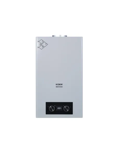 Газова колонка Koer KWH.G0110 Gray димохідна