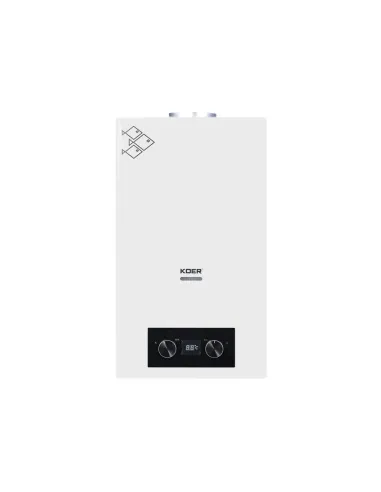 Газовая колонка Koer KWH.G0110 White дымоходная