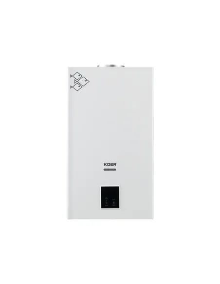 Газовая колонка Koer KWH.G0210 White дымоходная