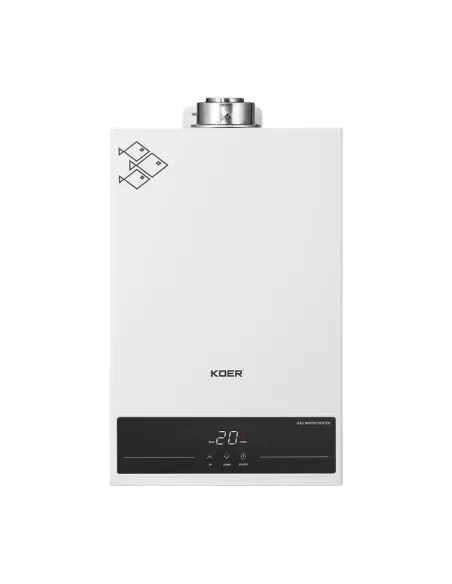 Газовая колонка Koer KWH.G0312 Turbo White турбированная