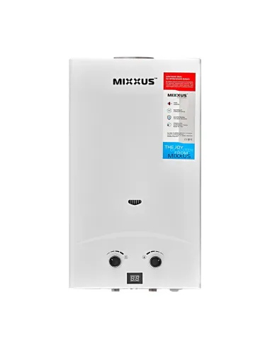Газова колонка Mixxus GWH-0112 Basic White димохідна