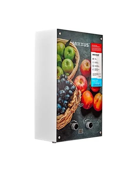 Газова колонка Mixxus GWH-0310 Basic Glass димохідна