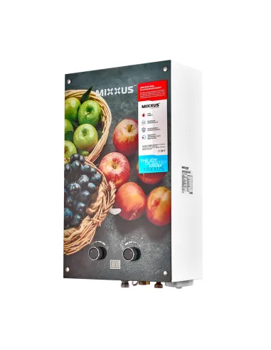 Газовая колонка Mixxus GWH-0310 Basic Glass дымоходная