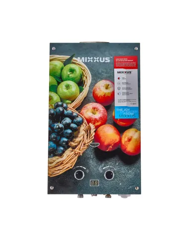 Газова колонка Mixxus GWH-0310 Basic Glass димохідна