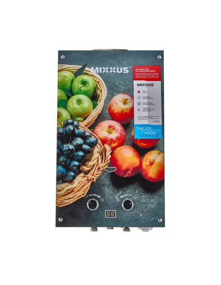 Газовая колонка Mixxus GWH-0310 Basic Glass дымоходная