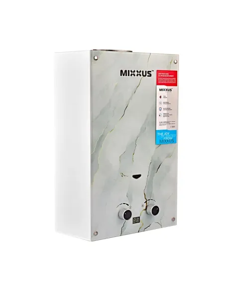 Газова колонка Mixxus GWH-0510 Basic Glass димохідна
