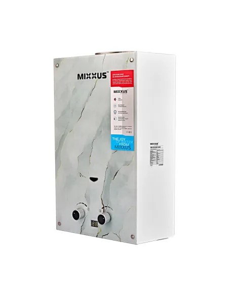 Газова колонка Mixxus GWH-0510 Basic Glass димохідна