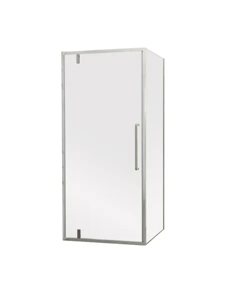 Душова кабіна без піддону Mixxus Premium Bevel SC01-90x90x195-TR Chrome, квадратна