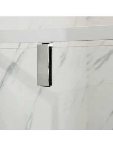 Душова кабіна без піддону Mixxus Premium Bevel SC01-90x90x195-TR Chrome, квадратна