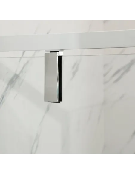 Душевая кабина без поддона Mixxus Premium Bevel SC01-90x90x195-TR Chrome, квадратная