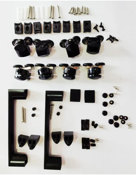 Душова кабіна без піддону Mixxus Premium Diverse SC01-90x90x195-TR Black, напівкругла