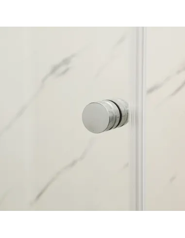 Душевая кабина без поддона Mixxus Premium Diverse SC01-90x90x195-TR Chrome, полукруглая