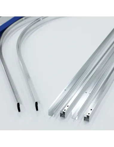 Душова кабіна без піддону Mixxus Premium Diverse SC01-90x90x195-TR Chrome, напівкругла