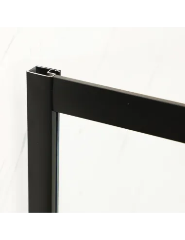 Душевая кабина без поддона Mixxus Premium Diverse SC02-90x90x195-TR Black, квадратная