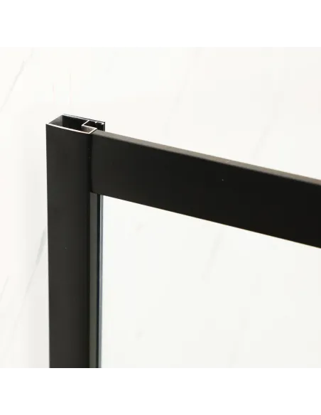 Душова кабіна без піддону Mixxus Premium Diverse SC02-90x90x195-TR Black, квадратна Душова кабіна без піддону Mixxus Premium Diverse SC02-90x90x195-TR Black, квадратна