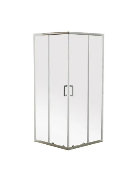 Душевая кабина без поддона Mixxus Premium Diverse SC02-90x90x195-TR Chrome, квадратная