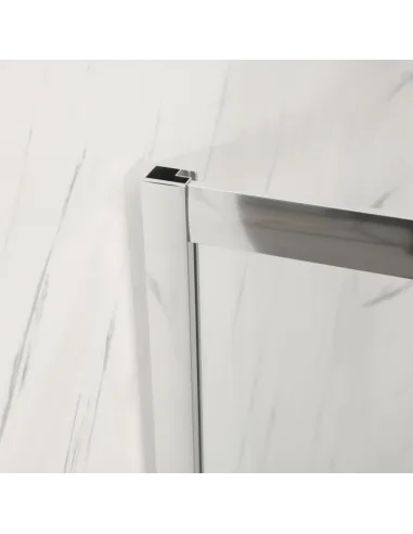 Душевая кабина без поддона Mixxus Premium Diverse SC02-90x90x195-TR Chrome, квадратная