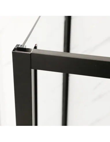 Душевая кабина без поддона Mixxus Premium Diverse SC03-100x80x195-TR Black, прямоугольная