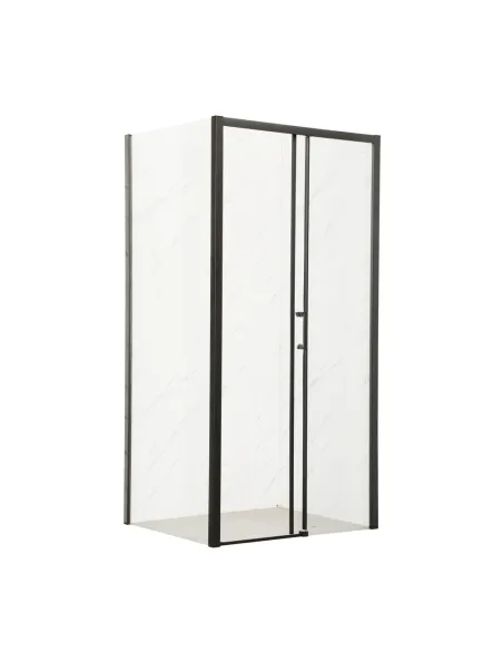 Душевая кабина без поддона Mixxus Premium Diverse SC03-100x80x195-TR Black, прямоугольная