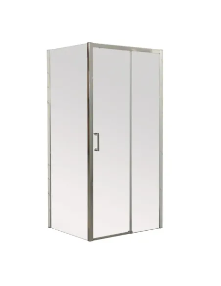 Душова кабіна без піддону Mixxus Premium Diverse SC03-120x80x195-TR Chrome, прямокутна